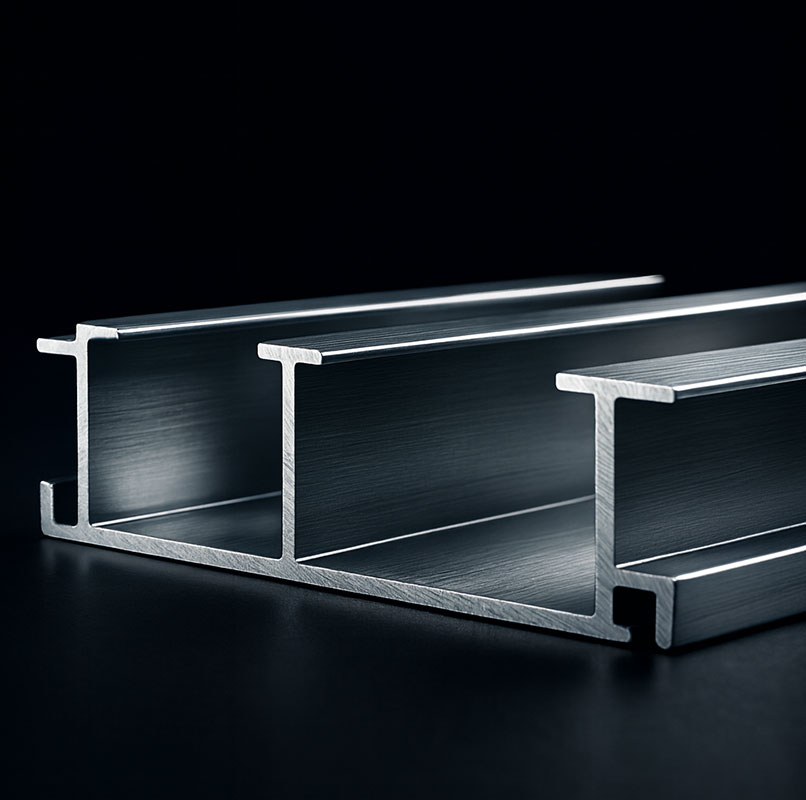 Curtain wall aluminium profiles designed for modern facade and building systems