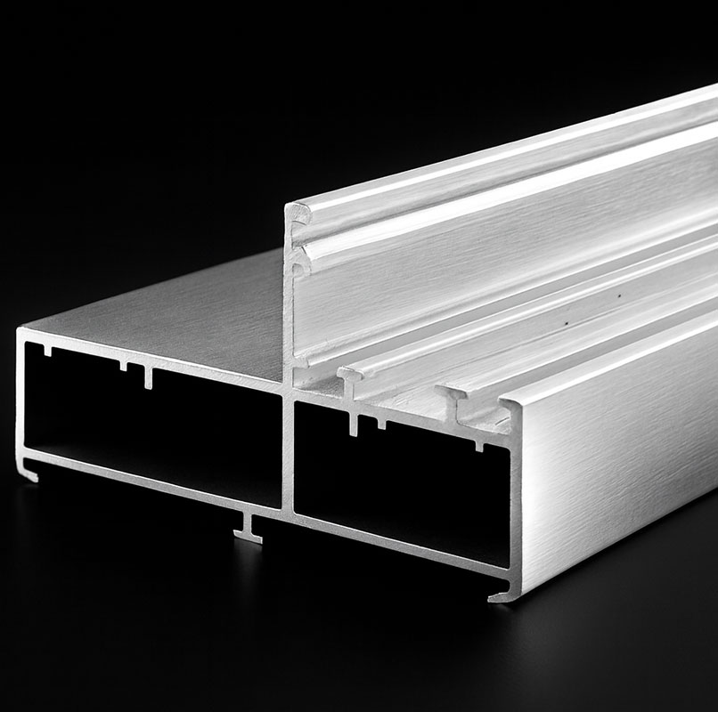 Aluminium extrusion profiles for doors and windows in architectural applications