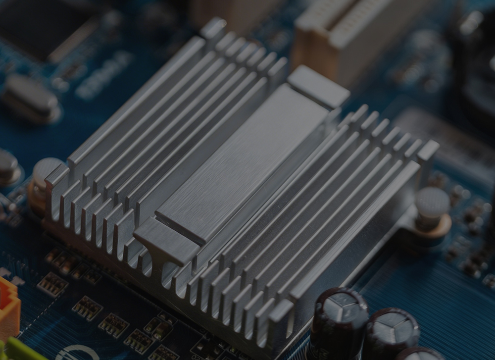 Aluminium heat sink for electrical and electronics industry by VAEC Extrusion Pvt Ltd India