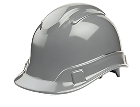 Industrial safety helmet used in VAEC Aluminium manufacturing facilities for worker protection